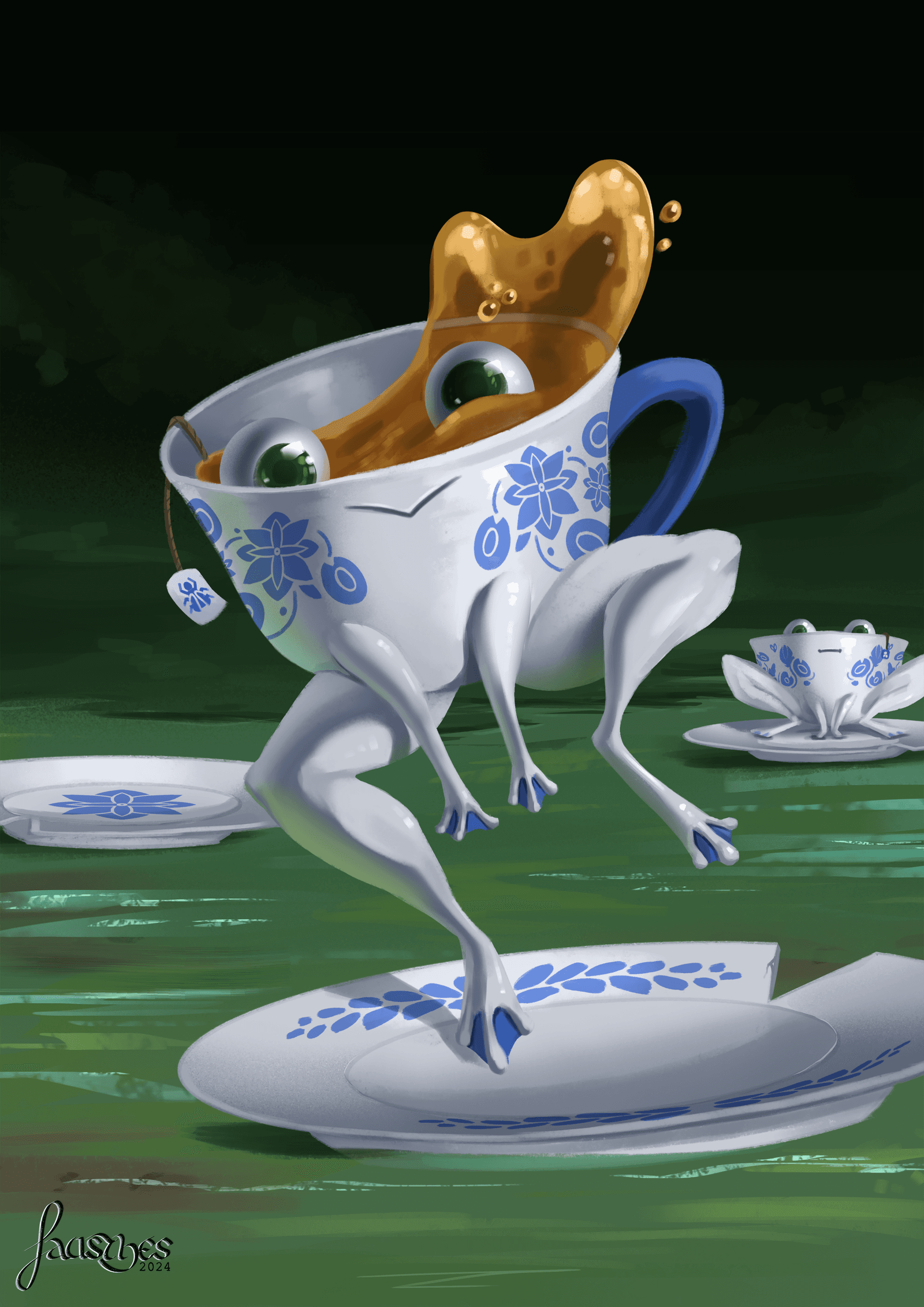 Teacup Frog