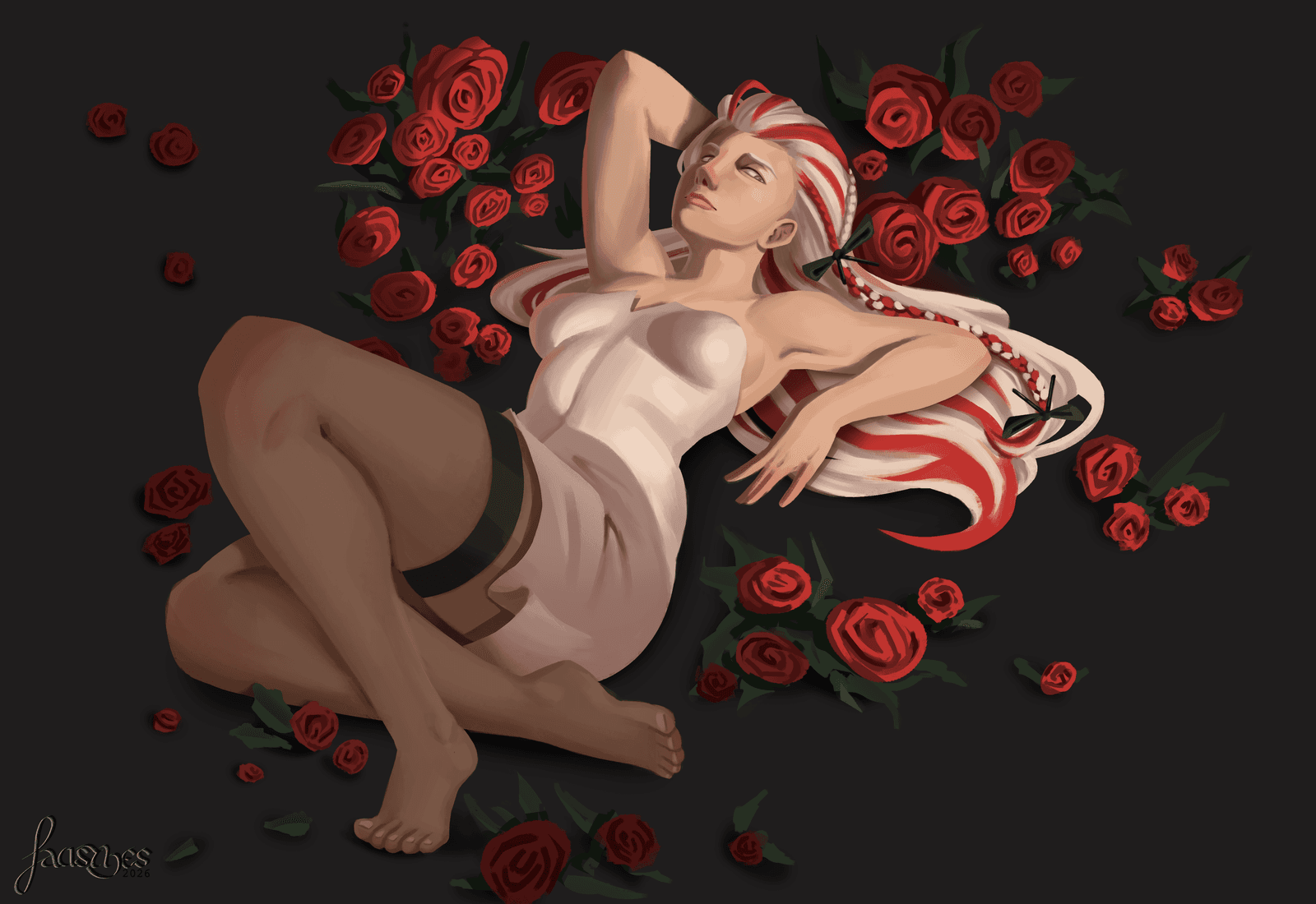 Shane & roses